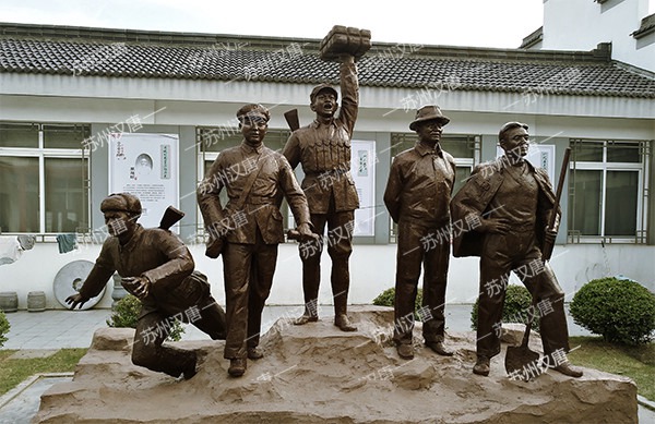 太滄第一黨支部雕塑